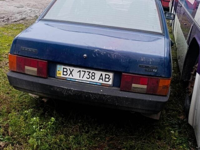 Синий ВАЗ 21099, объемом двигателя 1.5 л и пробегом 157 тыс. км за 1000 $, фото 3 на Automoto.ua