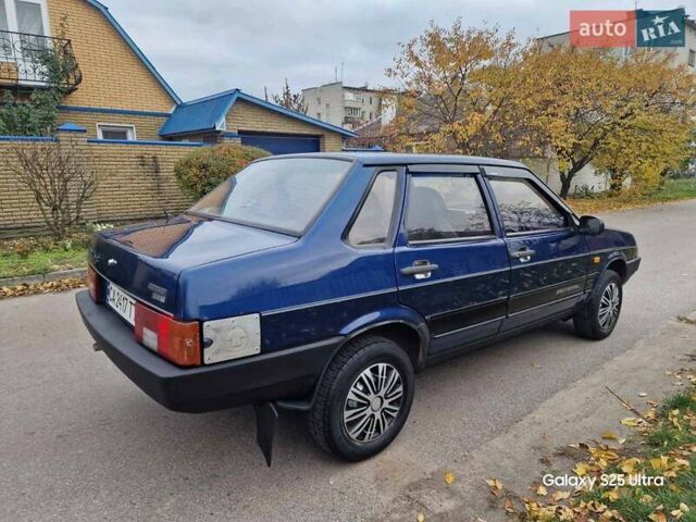Синій ВАЗ 21099, об'ємом двигуна 1.5 л та пробігом 173 тис. км за 1590 $, фото 8 на Automoto.ua