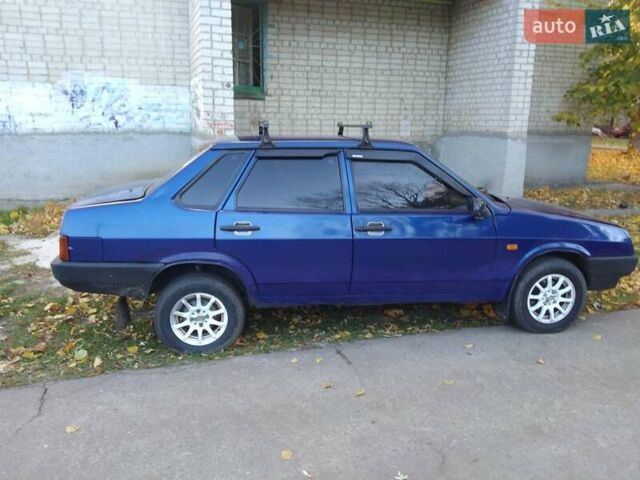 Синій ВАЗ 21099, об'ємом двигуна 1.6 л та пробігом 130 тис. км за 1500 $, фото 2 на Automoto.ua