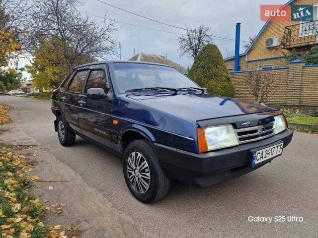 Синій ВАЗ 21099, об'ємом двигуна 1.5 л та пробігом 173 тис. км за 1590 $, фото 15 на Automoto.ua