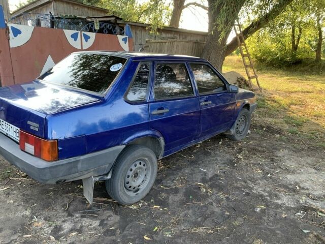 Синій ВАЗ 21099, об'ємом двигуна 1.5 л та пробігом 340 тис. км за 1092 $, фото 7 на Automoto.ua