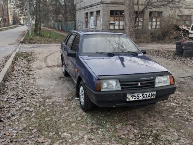 Синий ВАЗ 21099, объемом двигателя 0 л и пробегом 155 тыс. км за 800 $, фото 4 на Automoto.ua