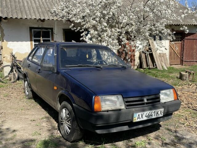 Синій ВАЗ 21099, об'ємом двигуна 1.5 л та пробігом 150 тис. км за 1600 $, фото 4 на Automoto.ua