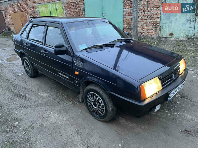 Синій ВАЗ 21099, об'ємом двигуна 1.5 л та пробігом 162 тис. км за 1350 $, фото 2 на Automoto.ua