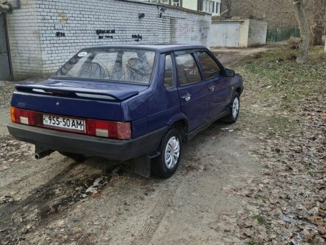 Синий ВАЗ 21099, объемом двигателя 0 л и пробегом 155 тыс. км за 800 $, фото 3 на Automoto.ua