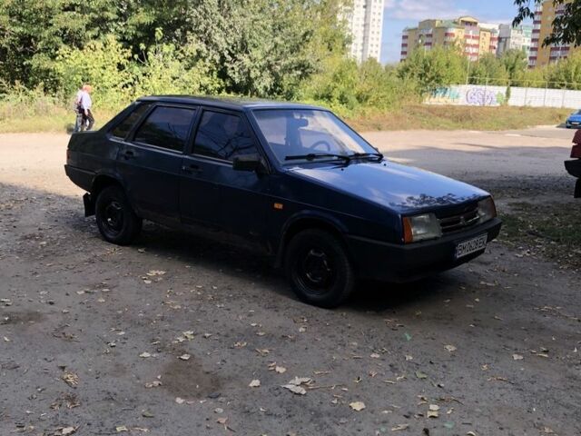 Синий ВАЗ 21099, объемом двигателя 1.5 л и пробегом 111 тыс. км за 900 $, фото 2 на Automoto.ua
