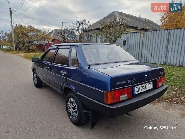 Синій ВАЗ 21099, об'ємом двигуна 1.5 л та пробігом 173 тис. км за 1590 $, фото 7 на Automoto.ua