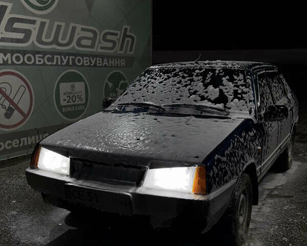 Синій ВАЗ 21099, об'ємом двигуна 1.6 л та пробігом 250 тис. км за 900 $, фото 1 на Automoto.ua