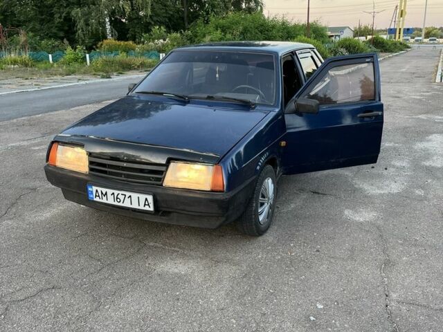 Синій ВАЗ 21099, об'ємом двигуна 1.5 л та пробігом 136 тис. км за 1480 $, фото 3 на Automoto.ua