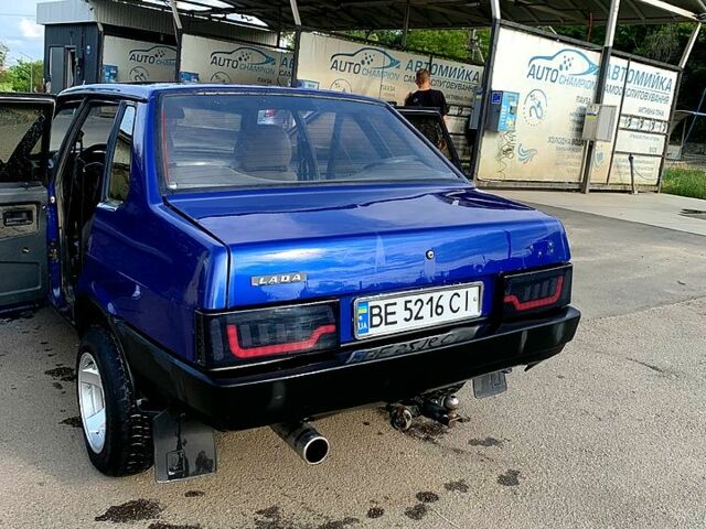 Синий ВАЗ 21099, объемом двигателя 1.5 л и пробегом 300 тыс. км за 1700 $, фото 1 на Automoto.ua