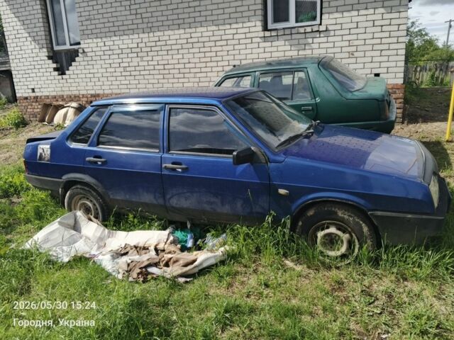 Синій ВАЗ 21099, об'ємом двигуна 1.5 л та пробігом 160 тис. км за 494 $, фото 3 на Automoto.ua