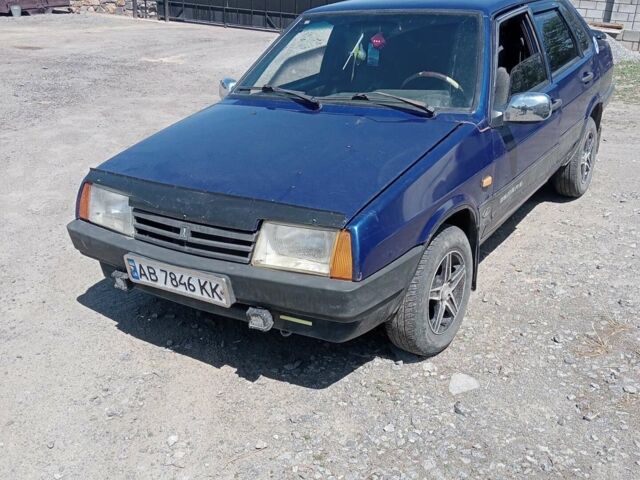Синій ВАЗ 21099, об'ємом двигуна 1.5 л та пробігом 280 тис. км за 1300 $, фото 4 на Automoto.ua