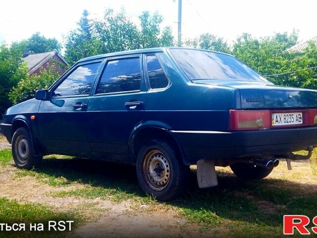 Синий ВАЗ 21099, объемом двигателя 1.5 л и пробегом 168 тыс. км за 1500 $, фото 4 на Automoto.ua