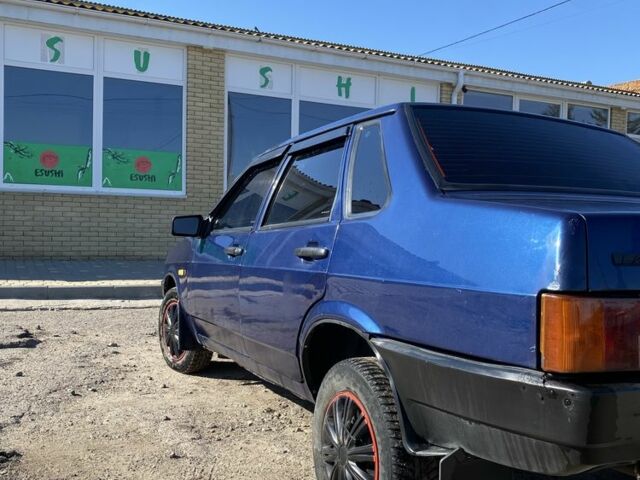 Синій ВАЗ 21099, об'ємом двигуна 1.5 л та пробігом 160 тис. км за 1400 $, фото 6 на Automoto.ua