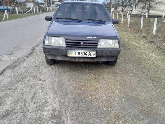 Синій ВАЗ 21099, об'ємом двигуна 1.6 л та пробігом 202 тис. км за 1500 $, фото 3 на Automoto.ua