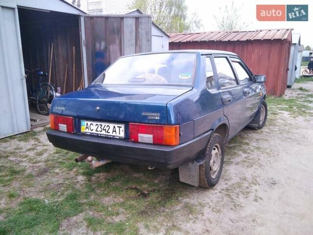 Синий ВАЗ 21099, объемом двигателя 0 л и пробегом 74 тыс. км за 1800 $, фото 1 на Automoto.ua