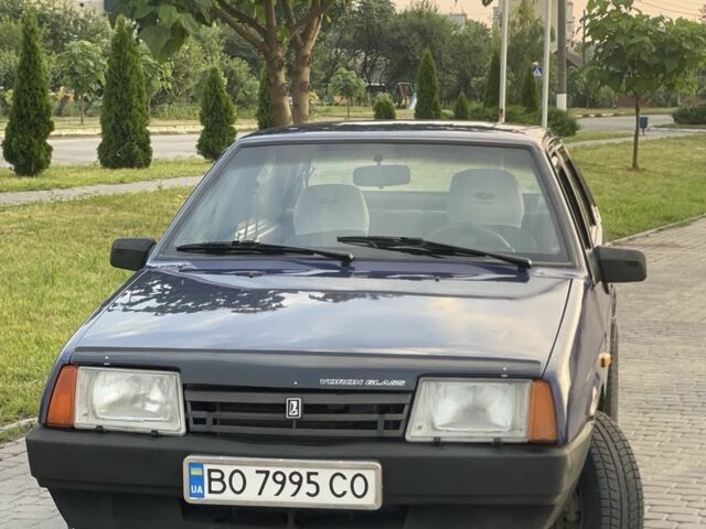 Синий ВАЗ 21099, объемом двигателя 1.5 л и пробегом 230 тыс. км за 1450 $, фото 1 на Automoto.ua
