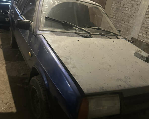 Синий ВАЗ 21099, объемом двигателя 1.5 л и пробегом 200 тыс. км за 500 $, фото 3 на Automoto.ua