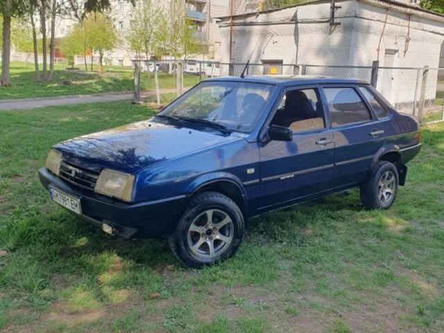 Синий ВАЗ 21099, объемом двигателя 1.5 л и пробегом 3 тыс. км за 1500 $, фото 4 на Automoto.ua