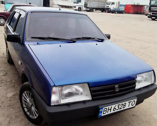 Синій ВАЗ 21099, об'ємом двигуна 1.5 л та пробігом 157 тис. км за 1950 $, фото 1 на Automoto.ua