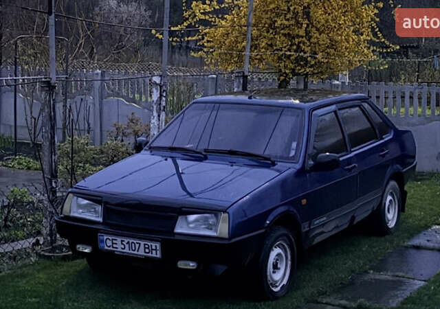 Синій ВАЗ 21099, об'ємом двигуна 1.6 л та пробігом 250 тис. км за 900 $, фото 3 на Automoto.ua