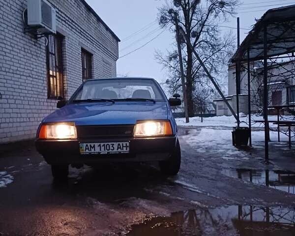 Синій ВАЗ 21099, об'ємом двигуна 1.5 л та пробігом 400 тис. км за 1700 $, фото 3 на Automoto.ua