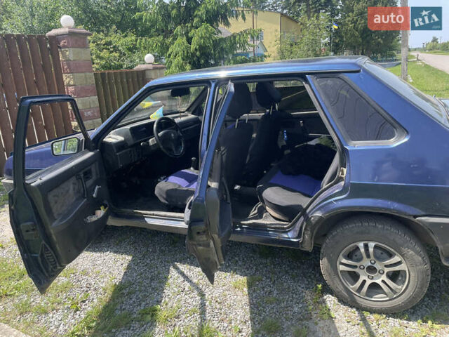 Синий ВАЗ 21099, объемом двигателя 1.5 л и пробегом 170 тыс. км за 1200 $, фото 3 на Automoto.ua
