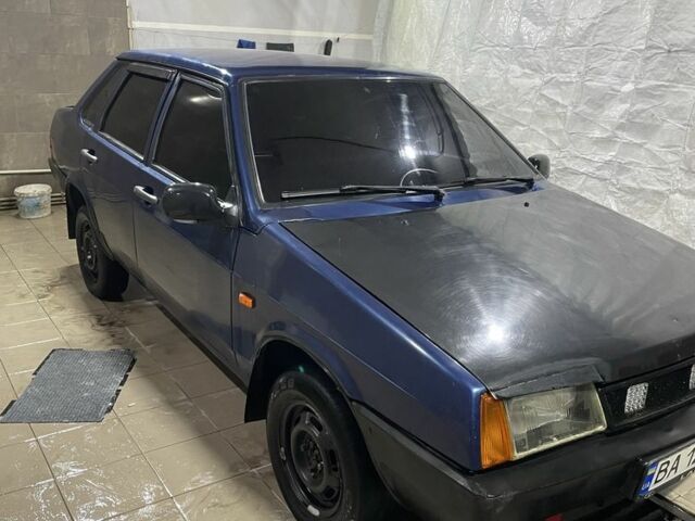 Синій ВАЗ 21099, об'ємом двигуна 1.5 л та пробігом 140 тис. км за 1400 $, фото 1 на Automoto.ua