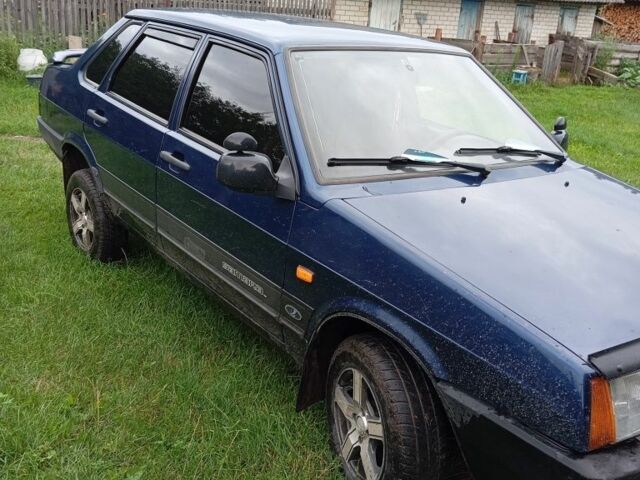 Синий ВАЗ 21099, объемом двигателя 0 л и пробегом 200 тыс. км за 1500 $, фото 1 на Automoto.ua