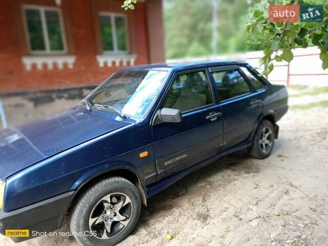 Синий ВАЗ 21099, объемом двигателя 1.5 л и пробегом 240 тыс. км за 1500 $, фото 8 на Automoto.ua