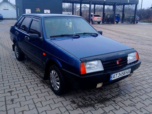 Синій ВАЗ 21099, об'ємом двигуна 1.5 л та пробігом 128 тис. км за 1300 $, фото 1 на Automoto.ua