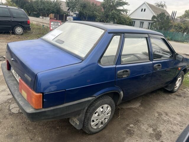 ВАЗ 21099 2005 в Вольнянске на Automoto.ua Синий ВАЗ 21099, объемом двигателя 1.5 л и пробегом 250 тыс. км за 1600 $, фото 1 на Automoto.ua
