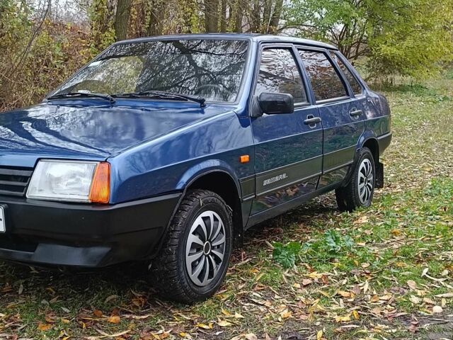 Синий ВАЗ 21099, объемом двигателя 1.5 л и пробегом 150 тыс. км за 1750 $, фото 14 на Automoto.ua