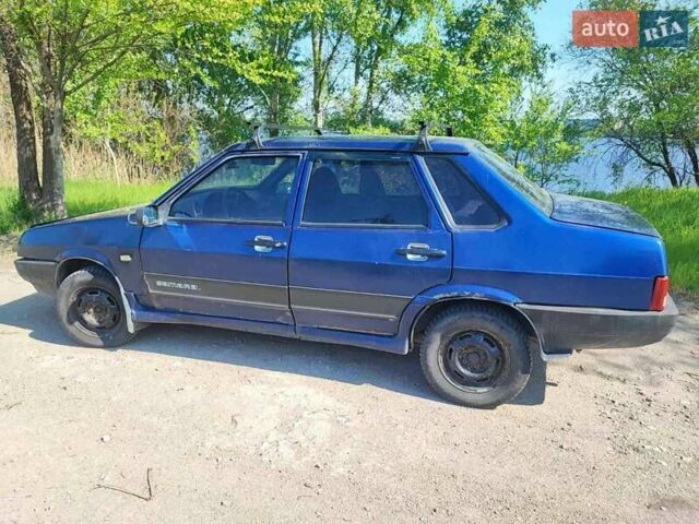 Синій ВАЗ 21099, об'ємом двигуна 1.5 л та пробігом 185 тис. км за 1500 $, фото 2 на Automoto.ua