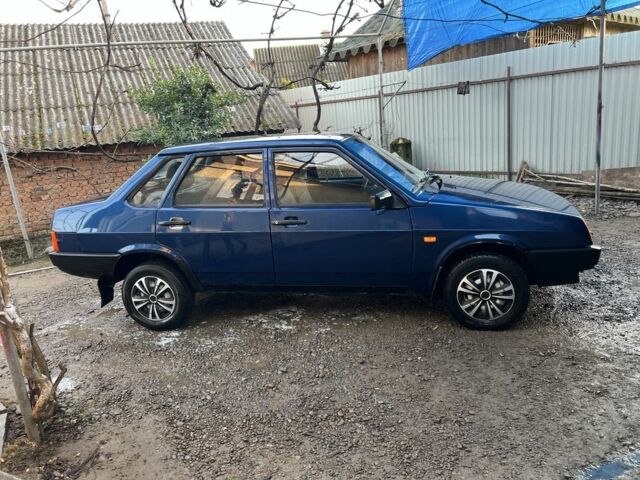 Синій ВАЗ 21099, об'ємом двигуна 1.5 л та пробігом 120 тис. км за 1100 $, фото 2 на Automoto.ua