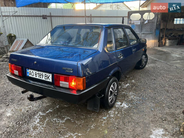 Синій ВАЗ 21099, об'ємом двигуна 1.5 л та пробігом 120 тис. км за 1100 $, фото 3 на Automoto.ua