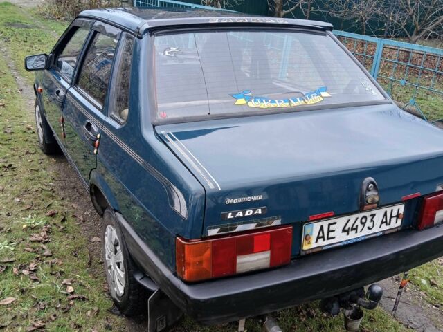 Синій ВАЗ 21099, об'ємом двигуна 1.5 л та пробігом 159 тис. км за 1300 $, фото 5 на Automoto.ua