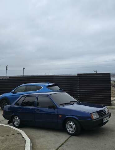 Синий ВАЗ 21099, объемом двигателя 1.5 л и пробегом 156 тыс. км за 2700 $, фото 1 на Automoto.ua