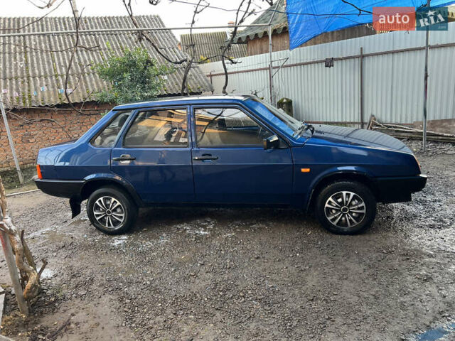 Синій ВАЗ 21099, об'ємом двигуна 1.5 л та пробігом 120 тис. км за 1100 $, фото 7 на Automoto.ua