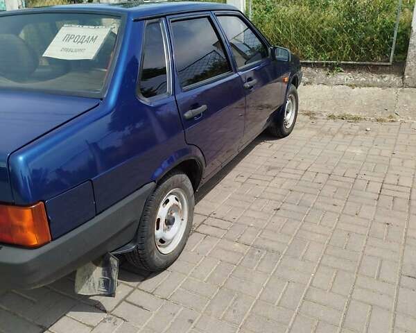 Синий ВАЗ 21099, объемом двигателя 1.5 л и пробегом 215 тыс. км за 2000 $, фото 6 на Automoto.ua