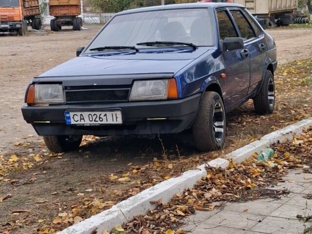 Синій ВАЗ 21099, об'ємом двигуна 1.5 л та пробігом 2 тис. км за 1000 $, фото 3 на Automoto.ua