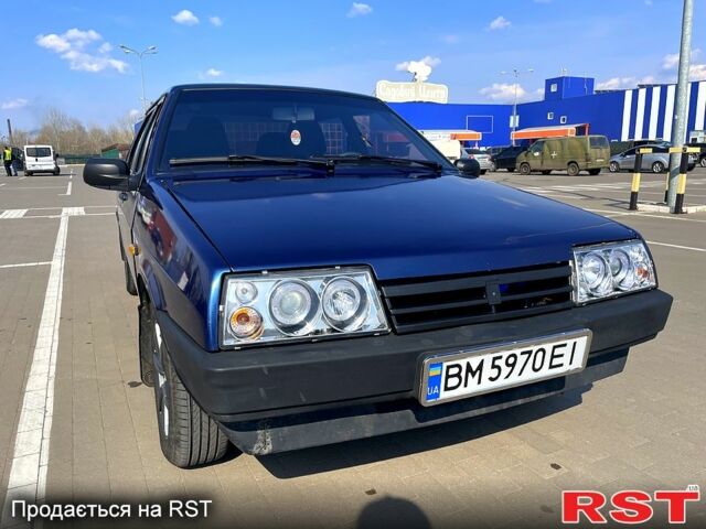 Синий ВАЗ 21099, объемом двигателя 1.5 л и пробегом 219 тыс. км за 2200 $, фото 3 на Automoto.ua
