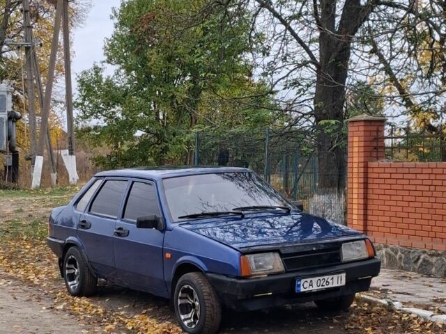 Синій ВАЗ 21099, об'ємом двигуна 1.5 л та пробігом 2 тис. км за 1000 $, фото 4 на Automoto.ua
