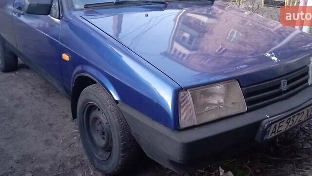 Синий ВАЗ 21099, объемом двигателя 1.5 л и пробегом 208 тыс. км за 1500 $, фото 2 на Automoto.ua