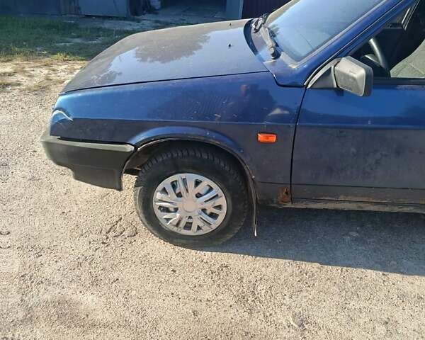 Синій ВАЗ 21099, об'ємом двигуна 1.5 л та пробігом 90 тис. км за 1200 $, фото 6 на Automoto.ua
