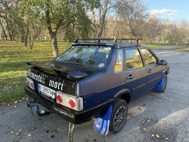 ВАЗ 21099 2005 в Глобино на Automoto.ua Синий ВАЗ 21099, объемом двигателя 1.5 л и пробегом 378 тыс. км за 1500 $, фото 2 на Automoto.ua