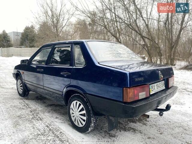 Синій ВАЗ 21099, об'ємом двигуна 1.5 л та пробігом 200 тис. км за 1199 $, фото 7 на Automoto.ua