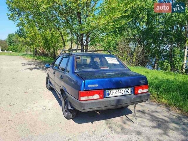 Синій ВАЗ 21099, об'ємом двигуна 1.5 л та пробігом 185 тис. км за 1500 $, фото 4 на Automoto.ua