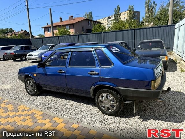 Синій ВАЗ 21099, об'ємом двигуна 1.5 л та пробігом 197 тис. км за 1600 $, фото 3 на Automoto.ua
