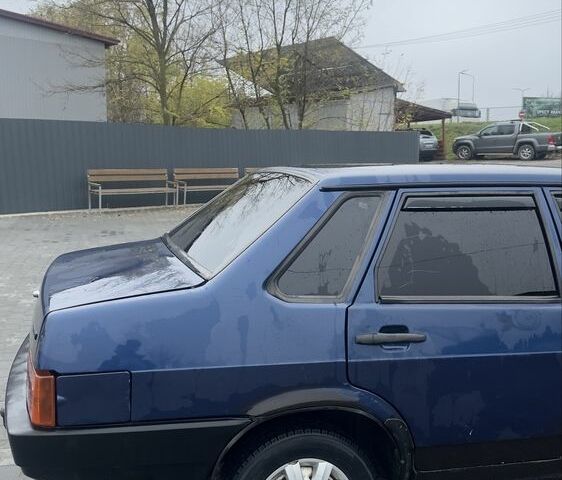 Синий ВАЗ 21099, объемом двигателя 1.5 л и пробегом 138 тыс. км за 1250 $, фото 7 на Automoto.ua